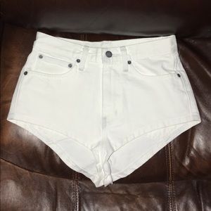 Size 25 white Carmar shorts from LF. NEVER WORN